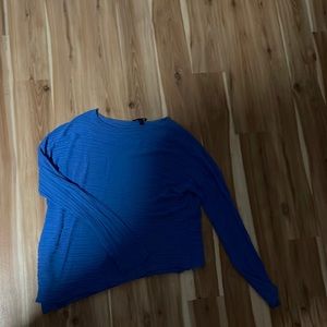 Eileen Fisher size 12 blue sweater